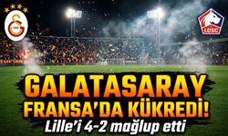 Galatasaray Fransa'da kükredi! Lille'i 4-2 mağlup etti