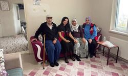 Şehit ailesine vefa ziyareti