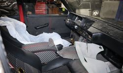 Drift cezasını ödememek için 15 dakikada aracı parçaladı