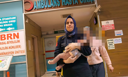 Bursa İnegöl’de kanepeden düşen 2 aylık bebek ağır yaralandı!