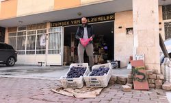İnegöllü vatandaş fenomen oldu: Tarladan çöpe gitmesin diye vatandaşa dağıttı