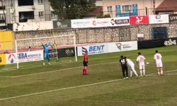 İnegölspor'lu kaleci devleşti Penaltıyı böyle kurtardı