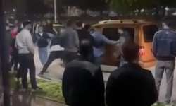 Bursa Yıldırım'da parkta gençlerin kavgası kameraya yansıdı