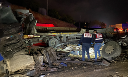 Elazığ’da 3 tır çarpıştı: 1 ölü