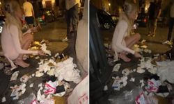 Sevgilisiyle lüks bir restorana gitti, kendini çöplükte buldu!