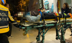 Bursa İnegöl'de otomobil ile motosiklet çarpıştı