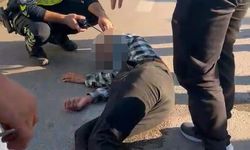 İnegöl'de sıcak dakikalar! Otobüs çarptı...