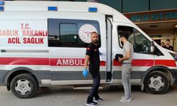 Bursa İnegöl'de spiral elinden fırladı, yüzünü parçaladı