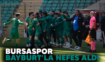 Bursaspor: 3 - Bayburt Özel İdare Spor: 1