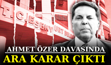 Ahmet Özer davasında ara karar çıktı!