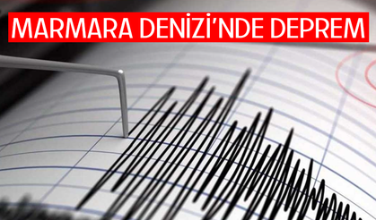Sabaha karşı deprem: Marmara Denizi sallandı