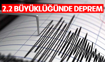 2.2 büyüklüğünde deprem: Kandilli merkezini açıkladı