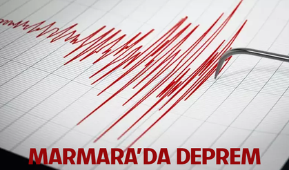 Marmara'da deprem