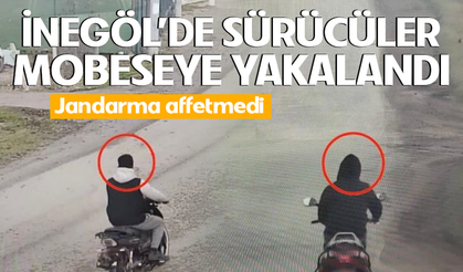 Bursa İnegöl'de sürücüler mobeseye yakalandı