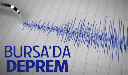 Bursa Mudanya'da deprem oldu