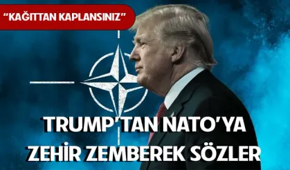 Trump'tan NATO'ya zehir zemberek "korkaklar" çıkışı!