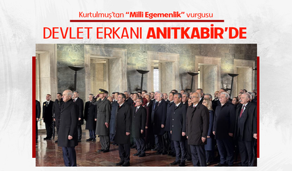 Anıtkabir’de 23 Nisan töreni