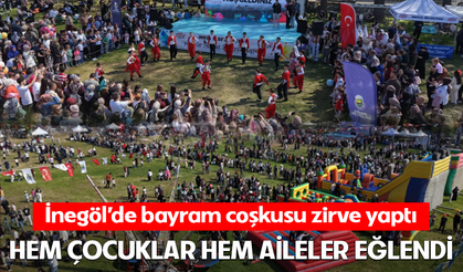 İnegöl’de 23 Nisan Coşkusu Hafta Sonu Da Devam Etti