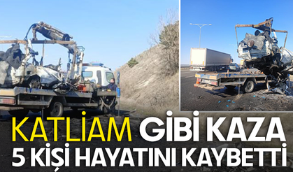 Ankara'da kaza: 5 kişi hayatını kaybetti