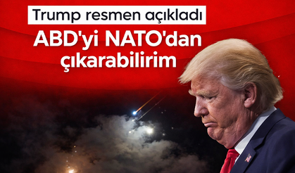 Trump: ABD'yi NATO'dan çıkarabilirim