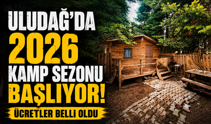 Bursa Uludağ'da kamp sezonu açılıyor