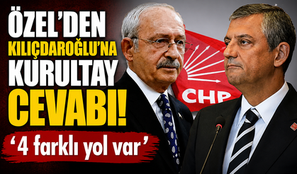 Özel'den Kılıçdaroğlu'na cevap! '4 farklı yol var' diyerek anlattı