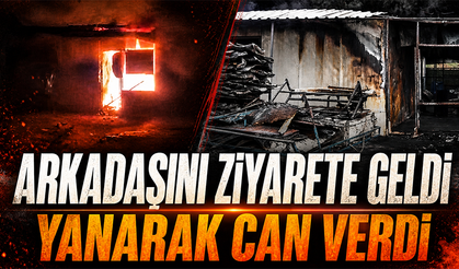 Eyüpsultan’da kurban kesim alanında feci ölüm: Arkadaşını ziyarete geldi yanarak can verdi