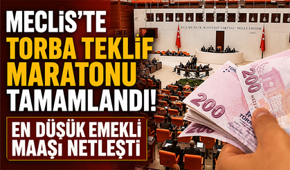 Emekli maaşlarında artış öngören teklif TBMM’de kabul edildi ve yasalaştı
