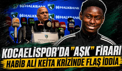 Kocaelispor Başkanı Durul: 'Keita'nın bir kıza aşık olduğu için gittiği söyleniyor'