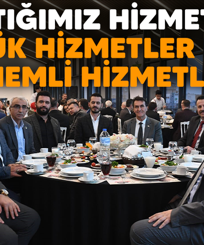 Başkan Dündar iftar yemeğinde MHP teşkilatıyla buluştu