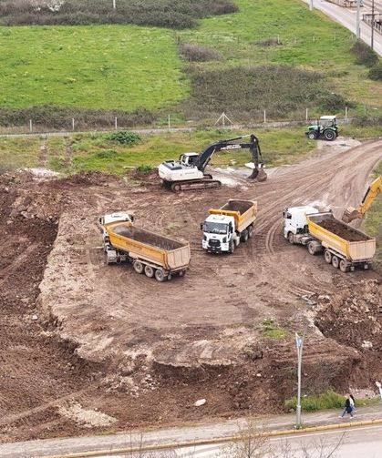 Kartepe'de yeni polis merkezi amirliğinin inşaat çalışmaları başladı