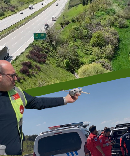 Bursa'da "otoyola 5 yaşında çocuk bırakıldı" ihbarı ekipleri alarma geçirdi