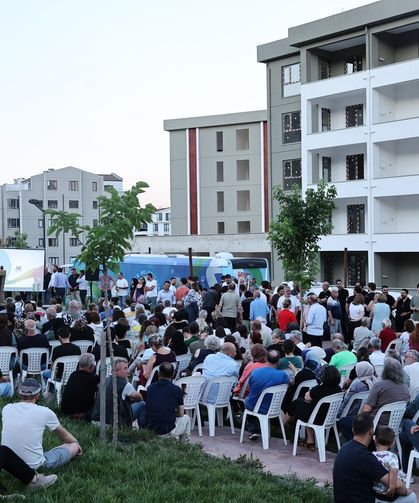 Nilüfer'de katı atık ve geri kazanım tesisine karşı eylem