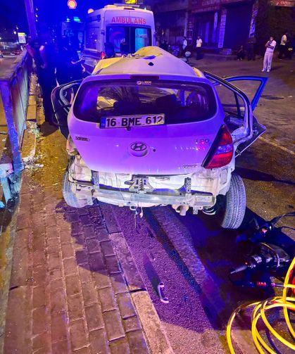 Bursa'da ölümüne attığı makas kamerada... 17 yaşındaki sürücü hayatını kaybetti!