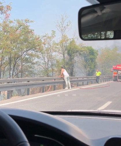 Bursa Kestel'de orman yangını alarmı! Çok sayıda ekip sevk edildi