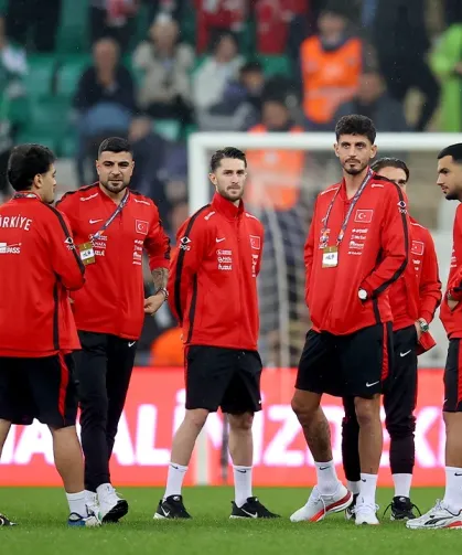 A Milli Futbol Takımı, stadyuma geldi