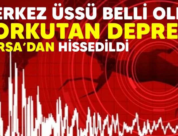 Balıkesir'de deprem oldu! Bursa'dan hissedildi