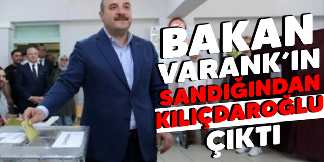 Bakan Varank'ın sandığından Kılıçdaroğlu çıktı