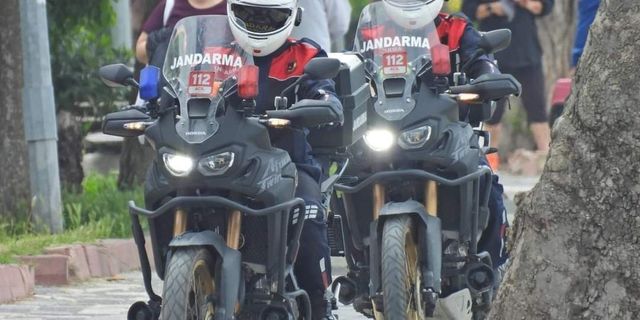 Motosikletli Jandarma timleri Kapıdağ’da görev başında