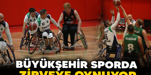 Büyükşehir sporda zirveye oynuyor