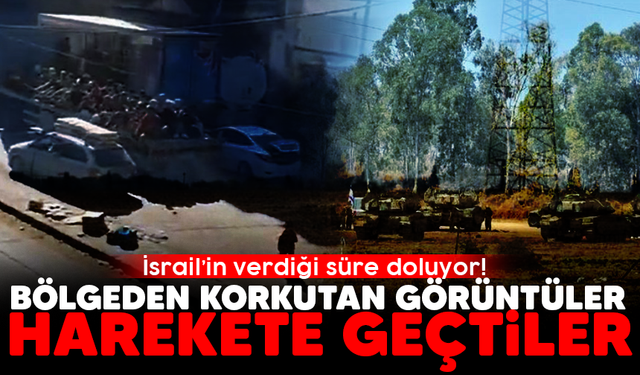 İsrail'in verdiği süre saat 16.00'da doluyor!