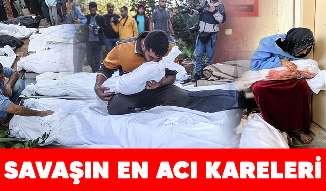 Gazze’de 43 gündür gözyaşı dinmiyor