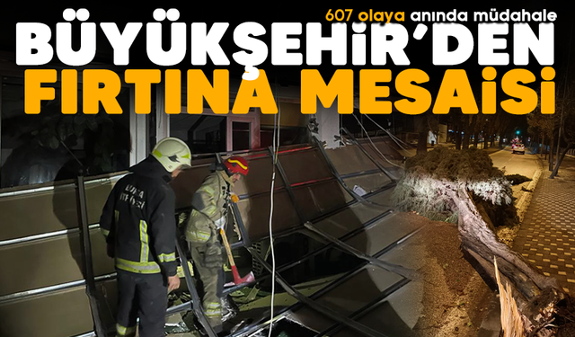 Geceden sabaha 607 olaya müdahale edildi