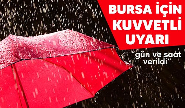 Marmara'ya kuvvetli fırtına uyarısı!