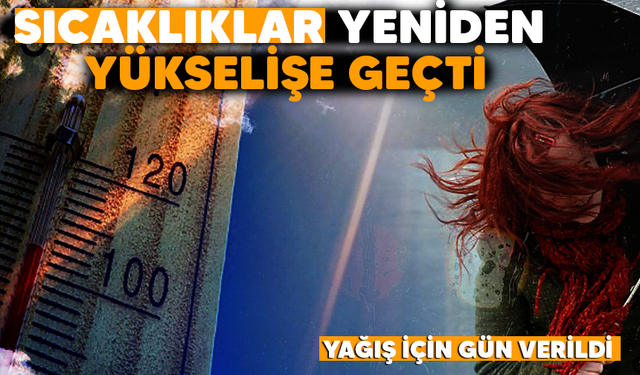 Sıcaklıklar yeniden yükselişe geçti: Yağış için gün verildi! Bursa'da hava durumu nasıl?