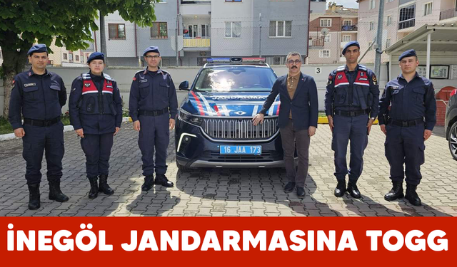 İnegöl Jandarmasına TOGG