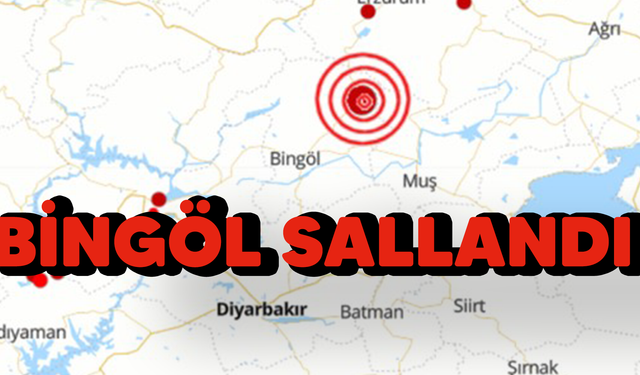 Bingöl Karlıova'da 4,2 Büyüklüğünde Deprem