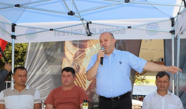 Başkan İbrahim Palaz Sarıköy’de vatandaşlarla buluştu, sorunlara çözüm sözü verdi