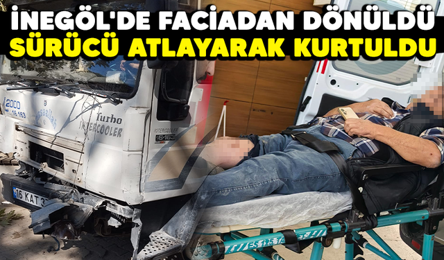 İnegöl’de faciadan dönüldü