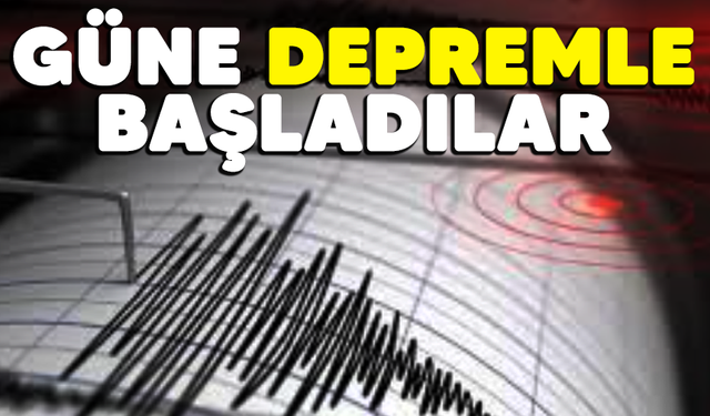 Yunanistan'da deprem oldu